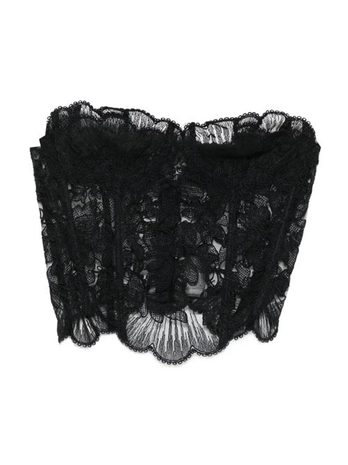 Corsetto in pizzo floreale ERMANNO SCERVINO | D472L725ZEQ95708